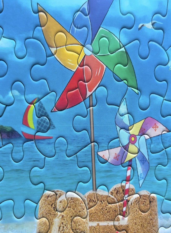 Mulic 300 Piece Puzzles for Kids Boys Girls Ages 6-8 8-10 10-12 - Jigsaw Puzzles for Adults - Beach Vacation - Image 2